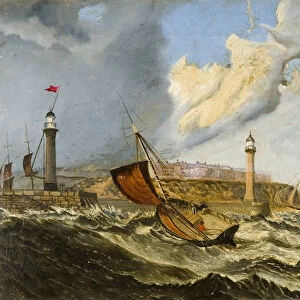 Off Sunderland, 1871 (oil on canvas)
