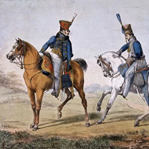 Officers of the 10th & 18th Hussars, published by Ackermans Lithographic Press