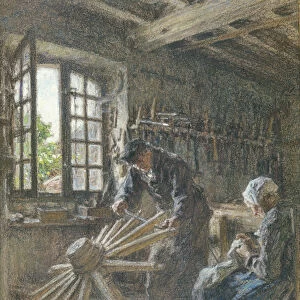 The Old Cartwright and his Wife, 1897 (pastel on paper)