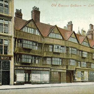 Old Houses, Holborn (colour photo)
