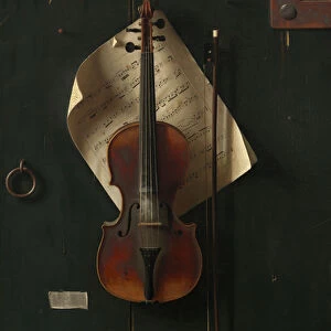 The Old Violin, 1886 (oil on canvas)
