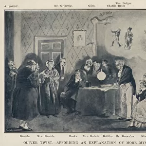 Oliver Twist, Affording an explanation of more mysteries than one (litho)