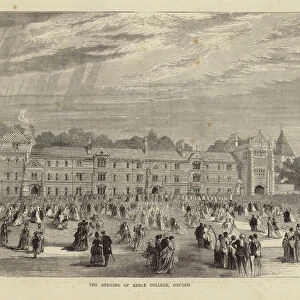 The Opening of Keble College, Oxford (engraving)