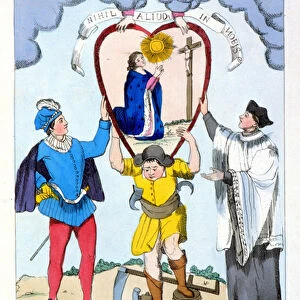 The three orders of France according to a painting preserved in the town hall of Aix en