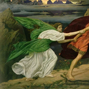 Orpheus and Eurydice, 1862 (oil on canvas)
