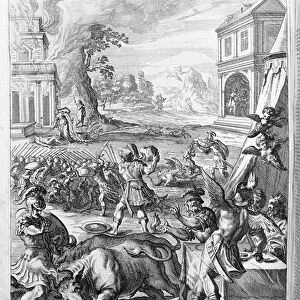 Ovide (Ovidius) - illustration for book 15 - (P. Ovidii Nasonis Metamorphose libri XV um