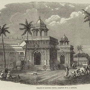Palace of Tanjore (engraving)