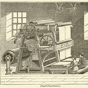 Paper-Cutting Machine (engraving)