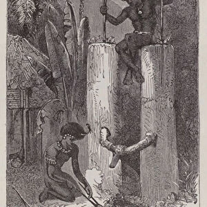 Papuan Blacksmiths (engraving)