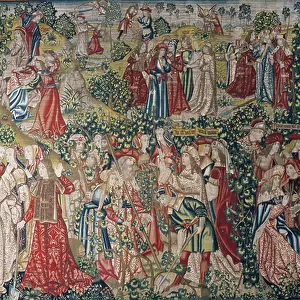 The parable of the laborers in the vineyard, c. 1500 (tapestry)