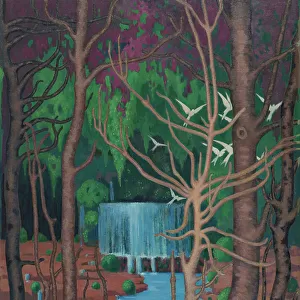 Paradise, 1923 (oil on cardboard)