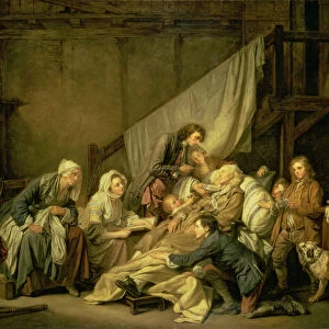 The Paralytic, 1763 (oil on canvas)