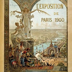 Paris Exhibition 1900 - Advertising poster, 1900