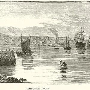 Pembroke Docks (engraving)