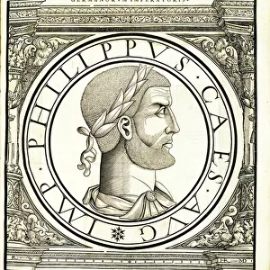 Philippus, illustration from Imperatorum romanorum omnium orientalium et