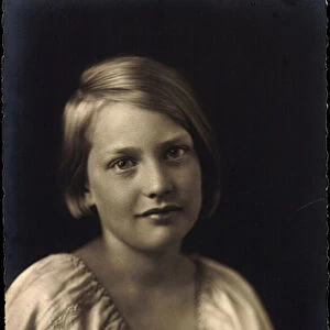 Photo Ak Princess Dorothea of Bavaria, Portrait, Early Years (b / w photo)