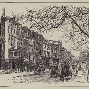Piccadilly, from the West (engraving)