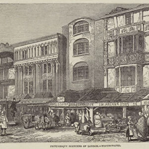Picturesque Sketches of London, Whitechapel (engraving)