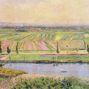The Plain of Gennevilliers from the Hills of Argenteuil, 1888 (oil on canvas)
