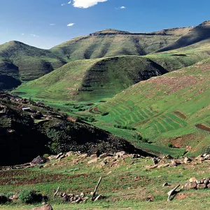 Lesotho Poster Print Collection: Thaba-Tseka
