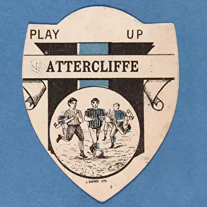 Play up Attercliffe (colour litho)