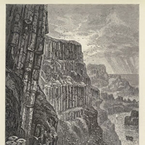 Pleaskin, Giants Causeway (engraving)