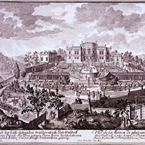 Pleasure garden and country villa of Baton Bartholotti, Chief of the Armies of the HRE