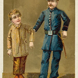 The policeman does not bring happiness (chromolitho)