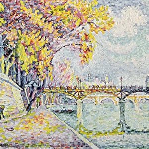 The Pont des Arts, 1928 (oil on canvas)