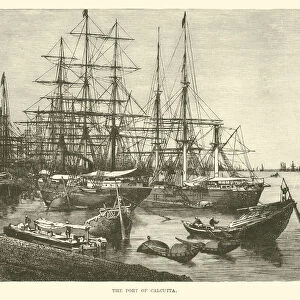 The Port of Calcutta (engraving)