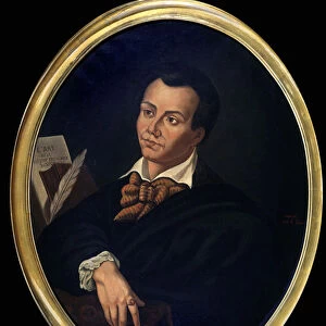 Portrait of Antonin Careme (1783 - 1833) cook - Painting, al. Fondation Escoffier
