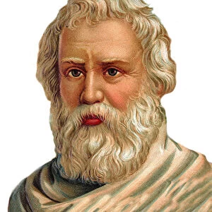 Portrait of Archimedes of Syracuse - Greek mathematician, physicist, engineer