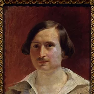 portrait of the Author Nikolai Gogol (1809-1852)