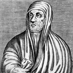 Portrait of Avicenna (Ibn Sina) 980-1037, philosopher doctor born in Uzbekistan