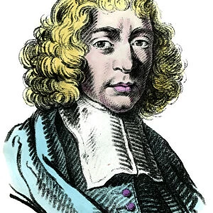 Portrait of Baruch de Spinoza (1632 - 1677) Dutch philosopher