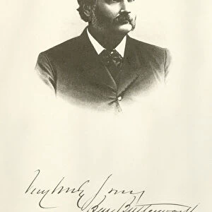 Portrait of Benjamin Butterworth (engraving)
