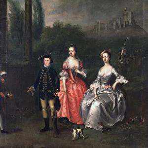 Portrait of Captain Fenwick, his Wife Isabella Orde and his Sister Ann, c