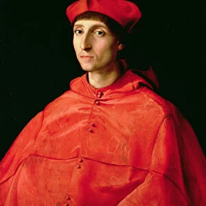 Portrait of a Cardinal (oil on panel)