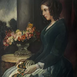 Portrait of Catherine Dickens, c. 1847 (oil on canvas)