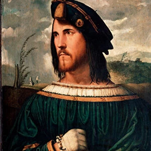 Portrait of Cesare Borgia (Cesar Borgia, 1475 - 1507), Italian Prince