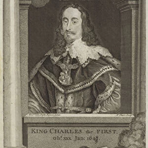 Portrait of Charles I of England (engraving)