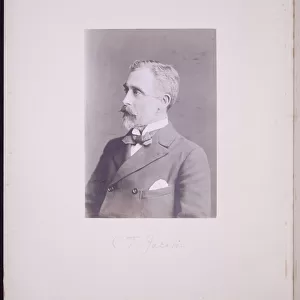 Portrait of Charles T Jacobi, c. 1904 (b / w photo)