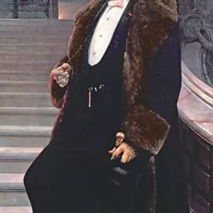 Portrait of Comte D Adhemar de Cransac, c. 1890 (oil on canvas)