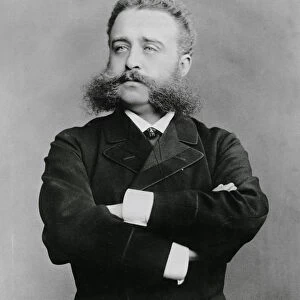 Portrait of Count Agenor Goluchowski (b / w photo)