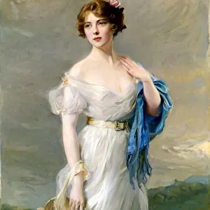 Portrait of Countess Anastasia Mikhailovna de Torby, 19th century (oil on canvas)
