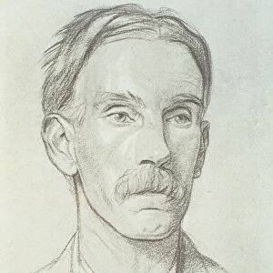 Portrait of Edward Johnston (1872-1944), 1922 (litho)