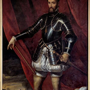 Portrait en pied de Francois de Lorraine, Duke de Guise (1519-1563