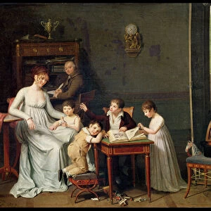 Portrait of a Family, 1800-01 (oil on canvas)