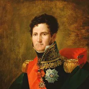 Portrait of Felix Baciocchi (1762-1841) c. 1805 (oil on canvas)