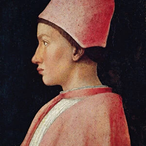 Portrait of Francesco Gonzaga II as a boy, 1461 (oil on panel)